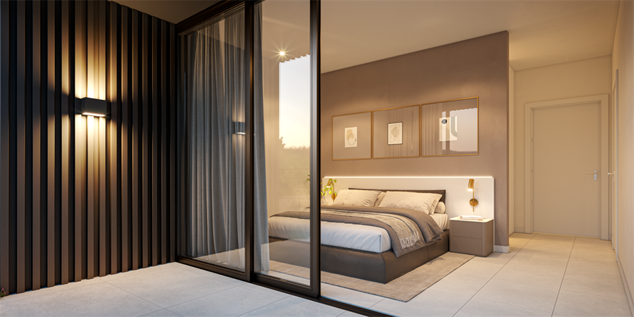 Appartement neuf - chambre