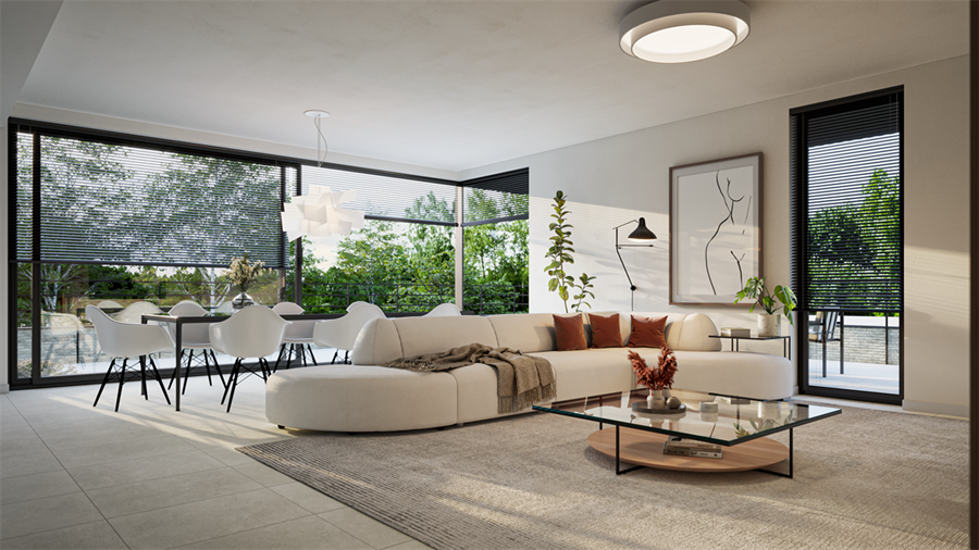 Appartement neuf - living
